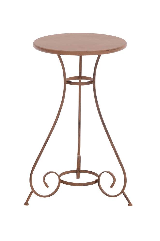 Table ALAN Round Garden Outdoor Patio Furniture Metal Shabby Vintage