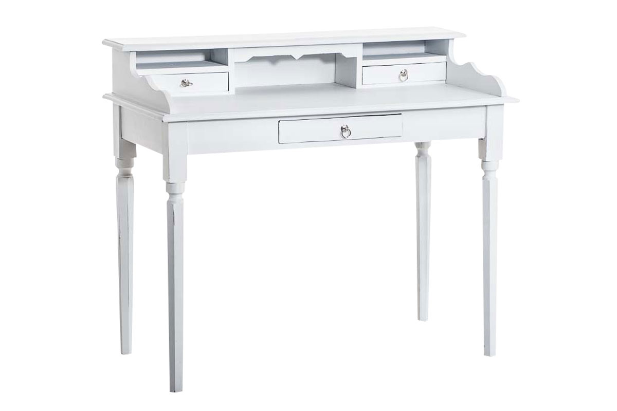 Writing Desk Genesis Shabby Chic Vintage Dressing Bureau Computer Writing Desk Genesis Shabby Chic Vintage Dressing Bureau